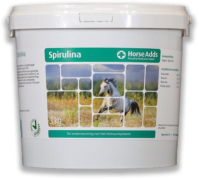 Spirulina 3 kg - Horse Adds Paardensupplementen