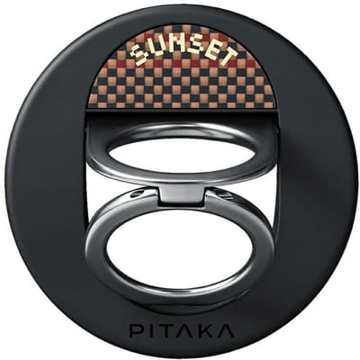 Pitaka MagEZ Grip 3 Serie - Magnetische Telefoonhouder - Sunset - Compact - Aramidevezel