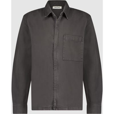 Circle of Trust Brody Overshirt Steel Size: S | Casual Shirts Outlet | Heren | Grijs