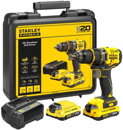 Stanley FATMAX - Accuboormachine - 18V - 80Nm - 2 x 2,0Ah
