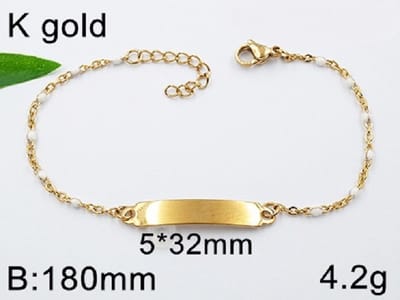 Armband staal 4120 GRATIS graveren met naam-(Lees beschrijving aub)
