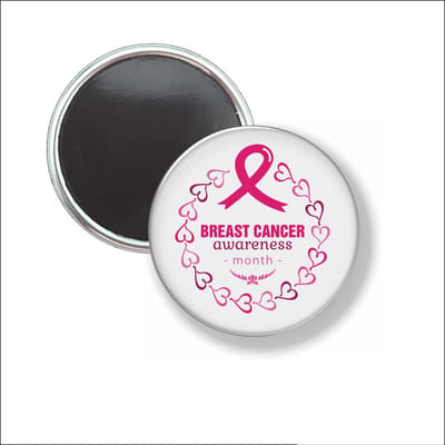 Button Met Magneet 58 MM - Breast Cancer - NIET VOOR KLEDING