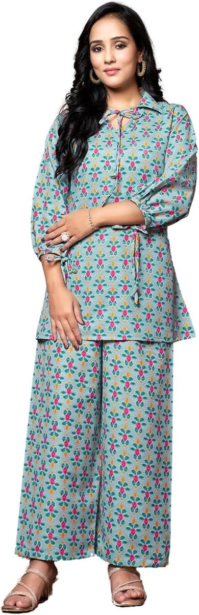 Etnische Kurta Set voor Vrouwen - Casual en Fancy Kurti met Broek