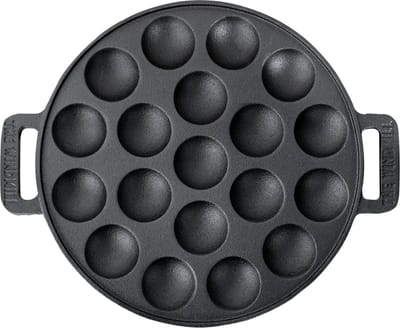 The Windmill Cast Iron - Poffertjespan - 19 stuks
