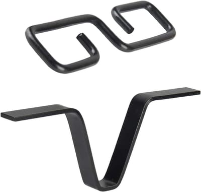 Dakgootketting Clip - Metalen Verbinder - Regenstroom Regelen - Duurzaam V-Ontwerp - 16 x 8 x 4 cm - Metaal
