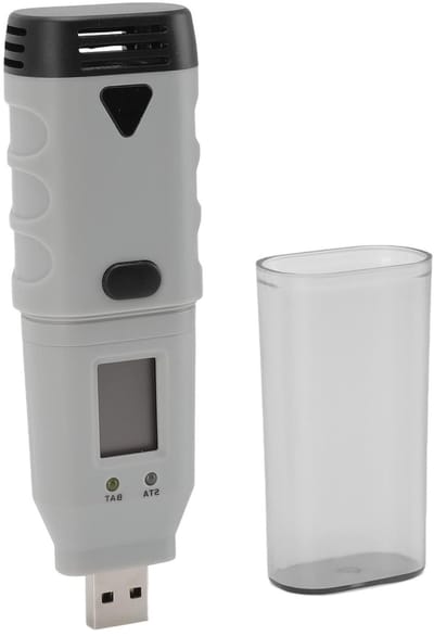 Draagbare Temperatuur- en Vochtigheidsmeter met Penformaat voor Binnen en Buiten Gebruik