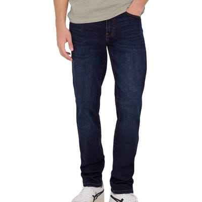 Only & Sons blauwe heren jeans   Stonewash wassing   Relaxed Fit   5-Pocket zakken   Knoop- en ritssluiting   Duurzaam   Regular waist Blauw 32/32