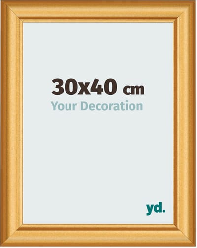 Your Decoration - Fotolijst 30x40 cm - MDF - Goud Mat - Lazio