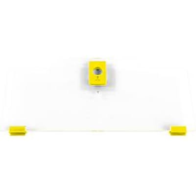 Schäfer Shop Pure Cover laag voor Eurobox-serie Economy 600 x 400 met open voorkant, kunststof, geel