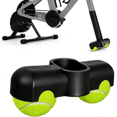 Rocker Plate Voeten met 2 Tennisballen voor Fietstrainer, Ideaal voor Zwift en Intensieve Trainingen, Verbeter Stabiliteit en Comfort tijdens Indoor Fietsen