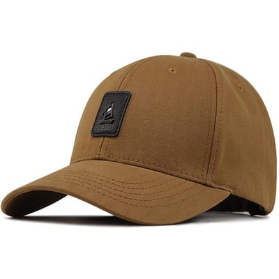 56-61cm 62-68cm Grote Hoofd XXL Man Katoen Gaas Baseballpetten Grote Maat Oversized Snapback Hoed Zomer Extra Maat Trucker Pet Unisex 62-68cm kaki