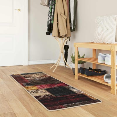 vidaXL - Tapijt - Runner - MARSA - Meerkleurig - 50 - x - 150 - cm - Polyester - en - PVC
