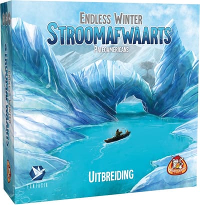 White Goblin Games - Endless Winter: Stroomafwaarts - expertspel - 1 tot 4 spelers - 50 minuten - Vanaf 12 jaar