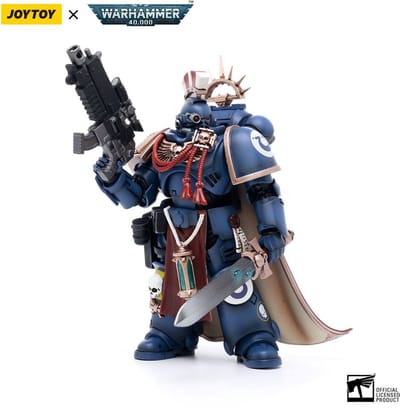 Joy Toy (CN) Warhammer 40k Action Figure 1/18 Ultramarines Primaris Captain Sidonicus 12 cm Action Figuur