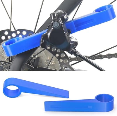 Hydraulische Schijfrem Piston Reset Tool Set - 2 Stuks voor Caliper Reset en Reparatie van MTB en Racefietsen, Blauw