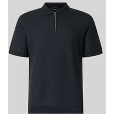 regular fit poloshirt met structuurpatroon model 'Tibaris'