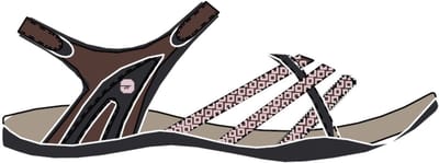 Hi-Tec Sandalen Savanna II - Dames - Zwart ZWART - Maat 41 Wandelschoenen voor Vrouwen