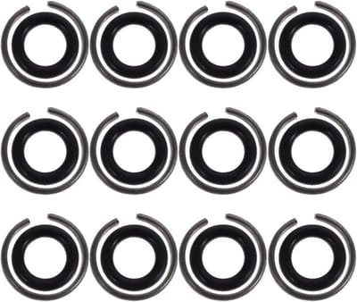 1/2 Impact Wrench Holders en O-Ringen, 12 Sets Retainer Ringen met O-Ring voor Impact Schroefgereedschap en Frictiering Accessoires