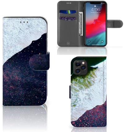Apple iPhone 11 Pro Book Case Sea in Space