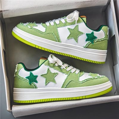 Herenschoenen Lente Nieuwe Ademende Sportschoenen Koreaanse Stijl Trendy Veelzijdige Schoenen Heren Antislip Casual Trendy Schoenen 44 white