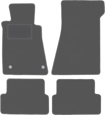 Grafiet automatten voor: Mercedes SL R107 met katalysator coupé, cabrio (1985-1989)