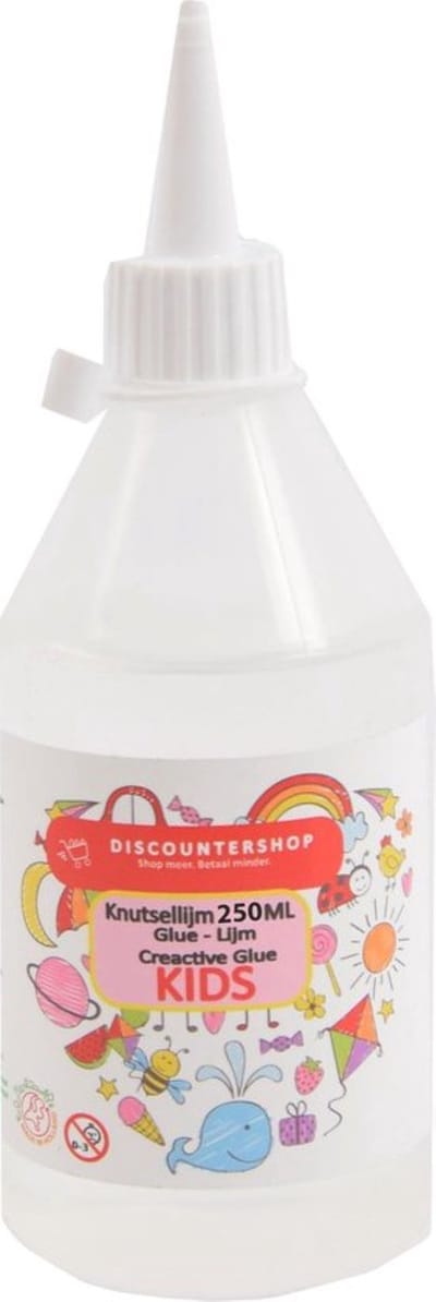 Knutsellijm 250ml - Lijm - All purpose glue - Glue - Kinderlijm - Knutselen - Goedkope knutsellijm - Doorzichtige knutsellijm - Knutsellijm 250 ml - Lijm - All purpose glue - Glue - Kinderlijm - Knutselen - Goedkope knutsellijm