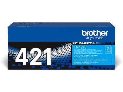 Brother TN421C - Cyaan - origineel - tonercartridge - voor Brother DCP-L8410, HL-L8260, HL-L8360, MFC-L8690, MFC-L8900