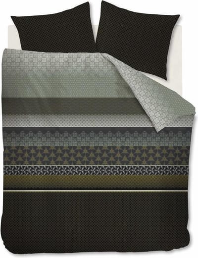 Beddinghouse Densley Dekbedovertrek - Litsjumeaux - 240x200/220 cm - Green