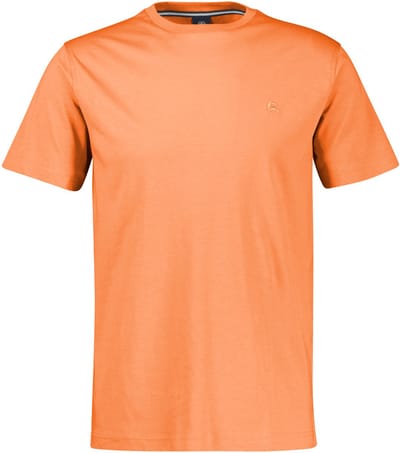 LERROS T-shirt met ronde hals van zacht katoen, grote maten , Maat: 3XL , Kleur: PALE PAPAYA , 100% katoen