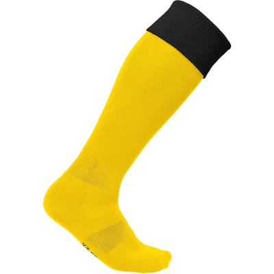 PROACT® Tweekleurige sportsokken PA0300 - Sporty Yellow / Black - 31/34 EU