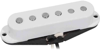 Boston VSC-57-NWH Single Coil Pickup - Alnico 5 staafmagneten, zwarte fiber bobbin, gewaxte Formvar draad