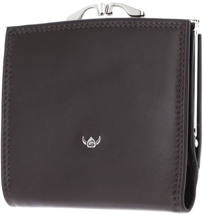 Golden Head Leren portemonnee Polo RFID Protect Bügelbörse 2049 Dunkelbraun donkerbruin