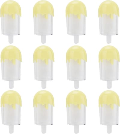 Multicolor Candy Organizer voor Bruiloften - 12 Stuks Plastic Snoepdozen, 11x5cm, Ideaal voor Snoep Opslag en Feestdecoratie