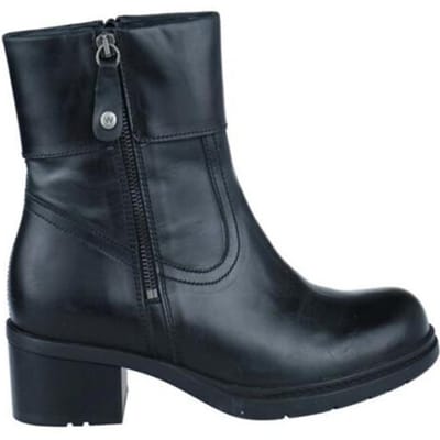 Wolky Laarzen Fairview XW zwart leer