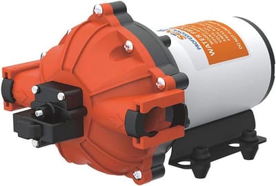 12V Hogedruk Waterpomp 18.9 L/min met Automatische Druk Schakelaar voor Camper, Boot en Auto