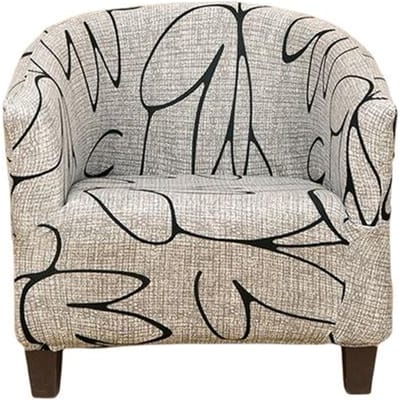 Club Stoel Hoes Tub Stoelhoezen Voor Fauteuils, Hoge Stretch Fauteuil Hoes, Meubelbeschermer Voor Woonkamer universal size