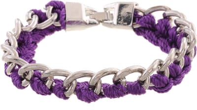 Behave - Armband met paarse accenten - Statement accessoire - Vrouwenmode