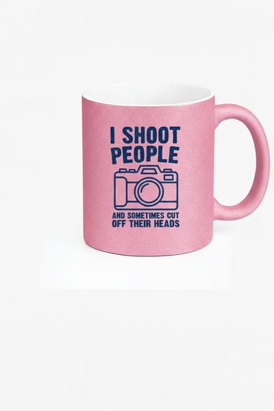 Grappige Fotografie Mok - I Shoot People - Koffiemok voor Fotografen