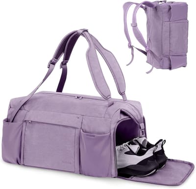 Sport Gymtas met Schoen Compartiment en Verstelbare Bandjes - 45L Weekend Reistas