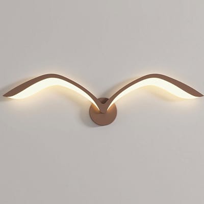 Vogel Wandlamp 9W Creatief Zeemeeuw Muurverlichting Metaal Acryl Warm Wit