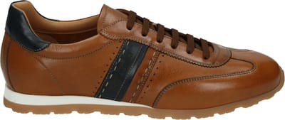 Galizio Torresi - 319760 - Lage sneakersVrije tijdsschoenenHeren sneakers - Kleur: Cognac - Maat: 41