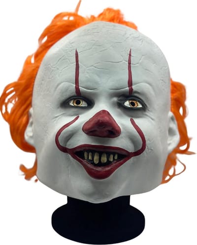 Horror clown masker - Halloween masker - Horror masker - Film masker - Penny -