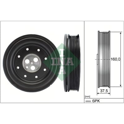 Schaeffler Ina Riemschijf, krukas INA 544 0134 10