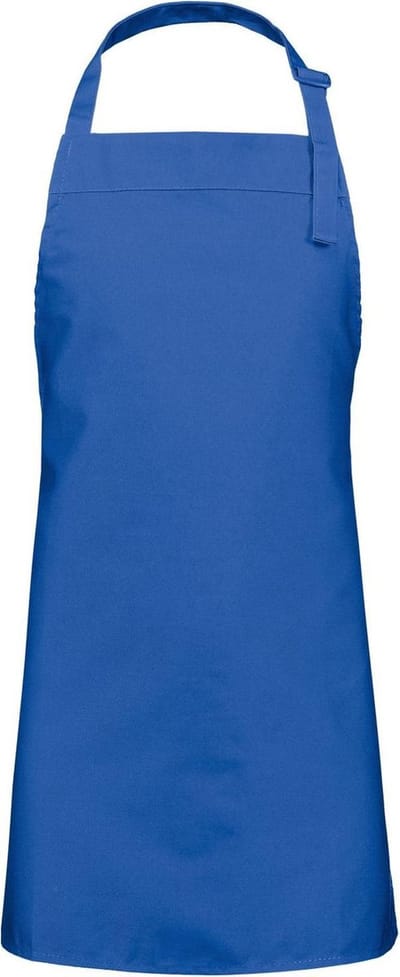 Benza Schort Keukenschort voor Kinderen - Royal Blauw - 50 x 60 cm