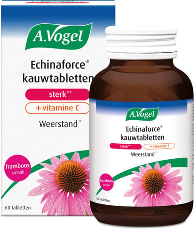 A.Vogel Echinaforce Sterk + Vitamine C - 2 x 60 kauwtabletten - Voordeelverpakking