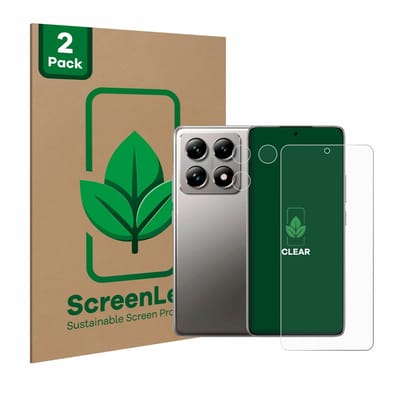 2 Stuks Screenprotector voor Xiaomi 14T (Voor+Camera) - Hoogwaardige Beschermfolie transparant