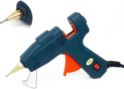 Mini lijmpistool - Hitte lijmpistool - Precisiewerk - Vervangbaar koperen mondstuk - 7 mm - One Color