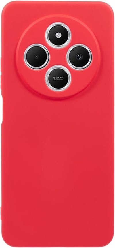 Coverup Hoesje - Geschikt voor Xiaomi Redmi 14C Hoesje - Coverup Colour TPU Back Cover - Cadmium Red