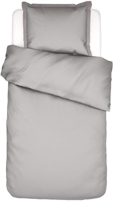 Essenza Aziza Dekbedovertrek Cloud grey - Eenpersoons – 140x200/220 cm