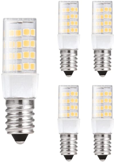 Kobi LED Lamp E14 4.2W - 400lm - 4000K - 230V - Voor Smalle Buisarmaturen of Compacte Wandlampen - Staafvorm - 5 stuks
